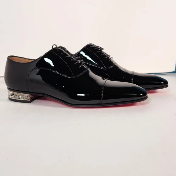 Louboutin Greggyrocks Flat Patent Leather Oxford.  Men Dress Shoes Christian Louboutin Men main image 4
